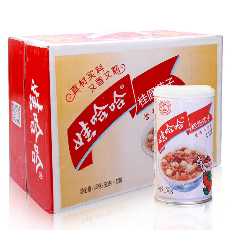 娃哈哈桂圆莲子360g八宝粥